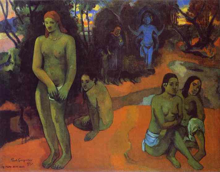Te Pape Nave Nave (Delectable Waters). <br>1898. Oil on canvas. <br>The National Gallery of Art, Washington, DC, USA. 
